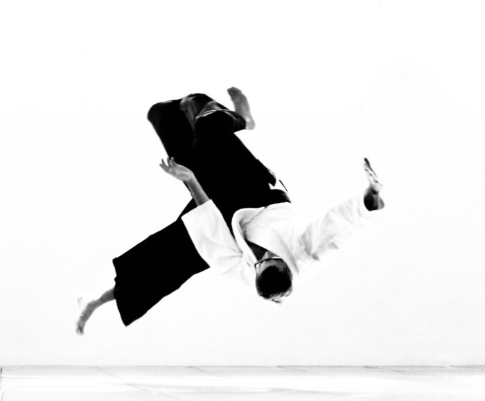 Aikido Ukemi im Integral Dojo Tel Aviv.